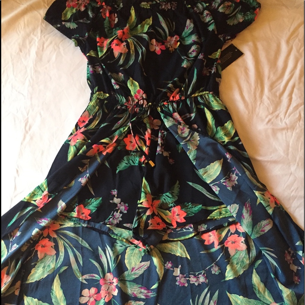 Dress with shorts